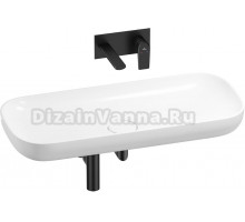 Комплект Wellsee Croquis 201002067 С ВНУТРЕННЕЙ ЧАСТЬЮ, белый глянцевый, черный матовый, 4 в 1