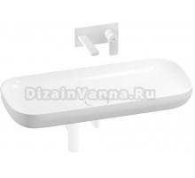 Комплект Wellsee Croquis 201002070 С ВНУТРЕННЕЙ ЧАСТЬЮ, белый глянцевый, белый матовый, 4 в 1