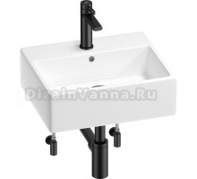 Комплект Wellsee Graceful Pro 201004582 глянцевый белый, матовый черный, 5 в 1