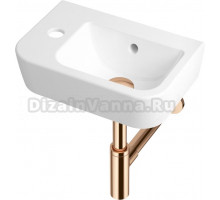 Рукомойник Lavinia Boho One 21520743 с сифоном и донным клапаном, розовое золото