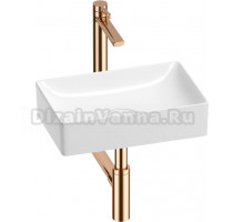 Комплект Wellsee Pure BY 201002574 глянцевый белый, розовое золото, 4 в 1