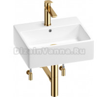 Комплект Wellsee Graceful Pro 201004598 глянцевый белый, золото, 5 в 1