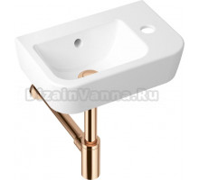 Рукомойник Lavinia Boho One 21520754 с сифоном и донным клапаном, розовое золото