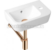 Рукомойник Lavinia Boho One 21520755 с сифоном и донным клапаном, розовое золото