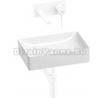 Комплект Wellsee Pure BY 201002585 С ВНУТРЕННЕЙ ЧАСТЬЮ, глянцевый белый, матовый белый, 4 в 1