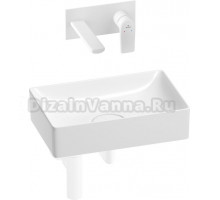 Комплект Wellsee Pure BY 201002595 С ВНУТРЕННЕЙ ЧАСТЬЮ, глянцевый белый, матовый белый, 4 в 1