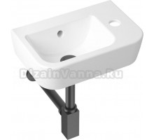 Рукомойник Lavinia Boho One 21520760 с сифоном и донным клапаном, черный матовый