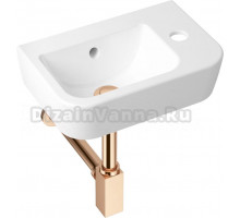 Рукомойник Lavinia Boho One 21520764 с сифоном и донным клапаном, розовое золото