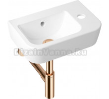 Рукомойник Lavinia Boho One 21520784 с сифоном и донным клапаном, розовое золото