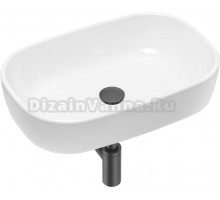 Раковина Lavinia Boho Bathroom Sink 21520008 с сифоном и донным клапаном, черный матовый