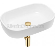 Раковина Lavinia Boho Bathroom Sink 21520010 с сифоном и донным клапаном, золото
