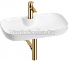 Комплект Wellsee Croquis 2.0 201002098 белый глянцевый, золото, 4 в 1