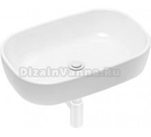 Раковина Lavinia Boho Bathroom Sink 21520013 с сифоном и донным клапаном, белый матовый