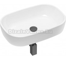 Раковина Lavinia Boho Bathroom Sink 21520018 с сифоном и донным клапаном, черный матовый