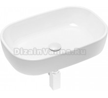 Раковина Lavinia Boho Bathroom Sink 21520024 с сифоном и донным клапаном, белый матовый