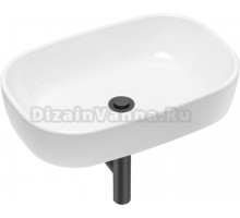 Раковина Lavinia Boho Bathroom Sink 21520027 с сифоном и донным клапаном, черный матовый