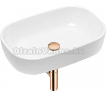 Раковина Lavinia Boho Bathroom Sink 21520032 с сифоном и донным клапаном, розовое золото