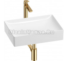 Комплект Wellsee Pure BY 201002603 глянцевый белый, золото, 4 в 1