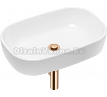 Раковина Lavinia Boho Bathroom Sink 21520041 с сифоном и донным клапаном, розовое золото