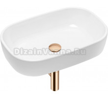 Раковина Lavinia Boho Bathroom Sink 21520042 с сифоном и донным клапаном, розовое золото