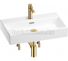 Комплект Wellsee Graceful Pro 201004633 глянцевый белый, золото, 5 в 1