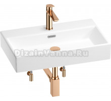 Комплект Wellsee Graceful Pro 201004639 глянцевый белый, розовое золото, 5 в 1