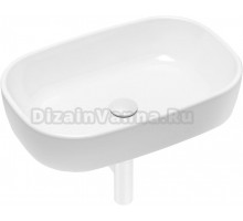 Раковина Lavinia Boho Bathroom Sink 21520044 с сифоном и донным клапаном, белый матовый