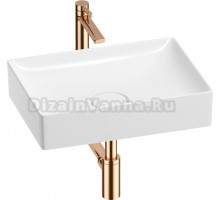 Комплект Wellsee Pure BY 201002609 глянцевый белый, розовое золото, 4 в 1