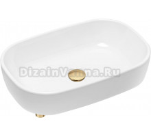 Раковина Lavinia Boho Bathroom Sink 21520050 с сифоном и донным клапаном, золото