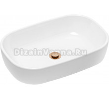 Раковина Lavinia Boho Bathroom Sink 21520794 с донным клапаном, розовое золото