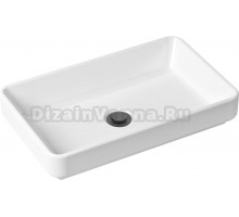 Раковина Lavinia Boho Bathroom Sink Slim 21520810 с донным клапаном, черный матовый