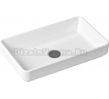 Раковина Lavinia Boho Bathroom Sink Slim 21520811 с донным клапаном, черный матовый
