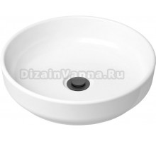 Раковина Lavinia Boho Bathroom Sink Slim 21520820 с донным клапаном, черный матовый