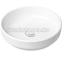 Раковина Lavinia Boho Bathroom Sink Slim 21520826 с донным клапаном, белый матовый