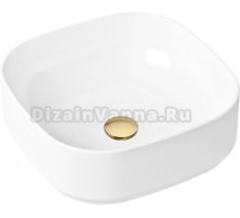 Раковина Lavinia Boho Bathroom Sink Slim 21520833 с донным клапаном, золото