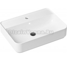 Раковина Lavinia Boho Bathroom Sink Slim 21520850 с донным клапаном, черный матовый