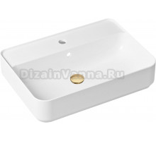 Раковина Lavinia Boho Bathroom Sink Slim 21520853 с донным клапаном, золото