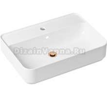 Раковина Lavinia Boho Bathroom Sink Slim 21520854 с донным клапаном, розовое золото