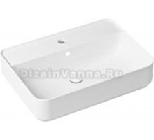 Раковина Lavinia Boho Bathroom Sink Slim 21520857 с донным клапаном, белый матовый