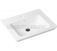 Раковина Lavinia Boho Bathroom Sink Slim 21520860 с донным клапаном, черный матовый