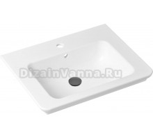 Раковина Lavinia Boho Bathroom Sink Slim 21520861 с донным клапаном, черный матовый