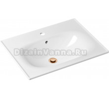 Раковина Lavinia Boho Bathroom Sink 21520874 с донным клапаном, розовое золото