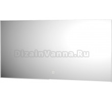 Зеркало Defesto Glow DF 2505SH 100х50 с LED-подсветкой, 4 500 K, сенсорный выключатель