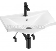 Комплект Wellsee Bisou 201005182 глянцевый белый, матовый черный, 5 в 1