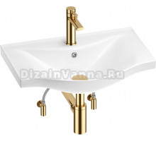 Комплект Wellsee Bisou 201005183 глянцевый белый, золото, 5 в 1