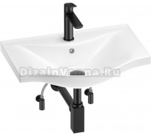 Комплект Wellsee Bisou 201005187 глянцевый белый, матовый черный, 5 в 1