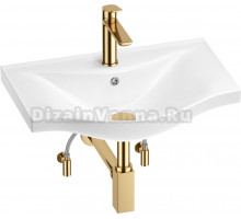 Комплект Wellsee Bisou 201005188 глянцевый белый, золото, 5 в 1