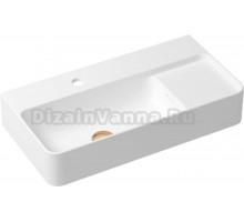 Раковина Lavinia Boho Bathroom Sink Slim 21520885 с донным клапаном, розовое золото