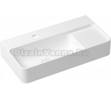 Раковина Lavinia Boho Bathroom Sink Slim 21520887 с донным клапаном, белый матовый