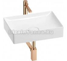 Комплект Wellsee Pure BY 201002629 глянцевый белый, розовое золото, 4 в 1